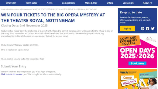 Four Tickets To The Big Opera Mystery