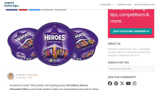 Cadbury Heroes Chocolate Tubs