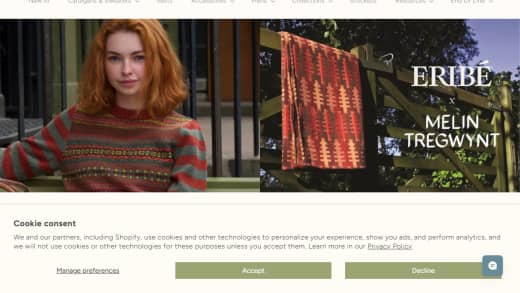 Wool Throw and Eribé Voucher