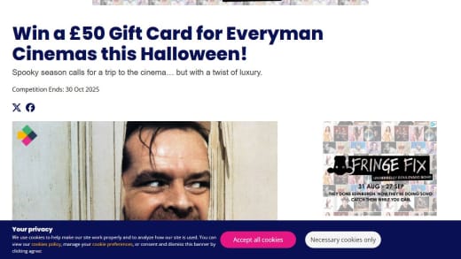 Everyman Cinema Gift Card