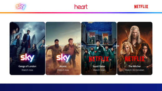Home Entertainment Upgrade with Sky, Netflix Subscription, Goodies, and Cash
