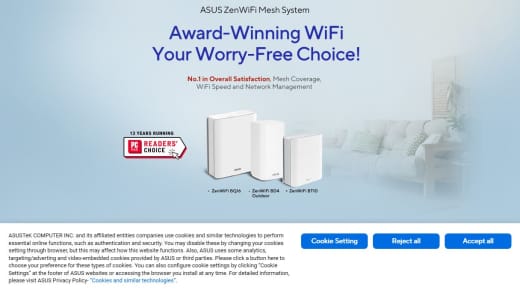 Asus Zenbook 14 OLED and Asus ZenWiFi Products