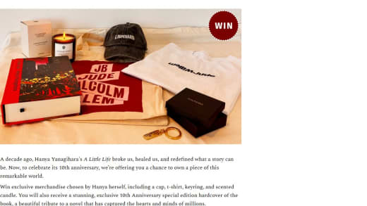 A Little Life Merchandise and Collector's Edition Book