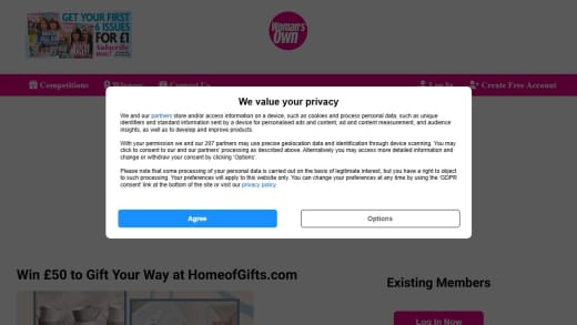 Home of Gifts Voucher