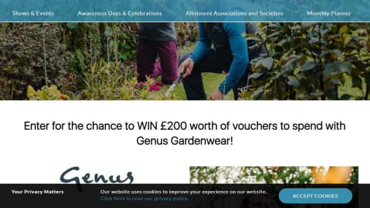 Genus Gardenwear Vouchers