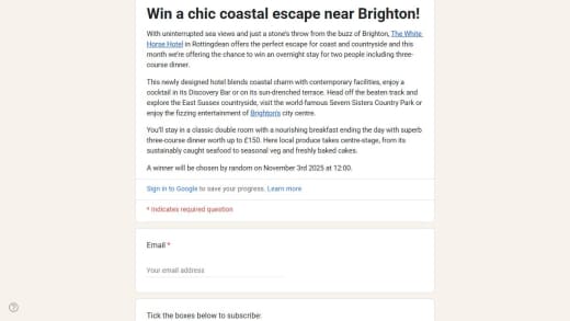 Overnight Stay for Two with Dinner and Breakfast at The White Horse Hotel