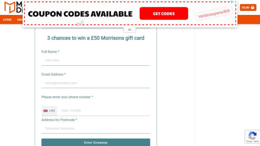 Morrisons Gift Card