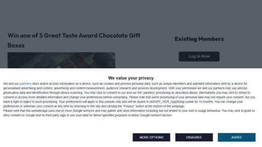 Great Taste Award Chocolate Gift Box