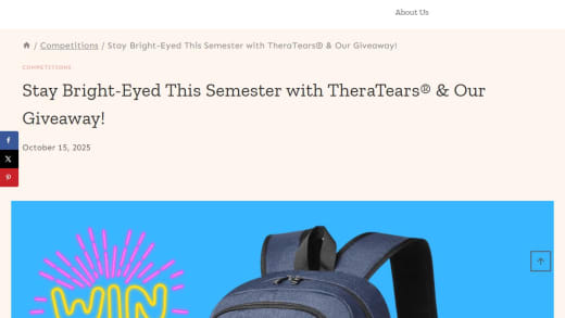 TheraTears and Rucksack Bundle