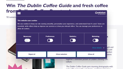 Dublin Coffee Guide Prize Pack