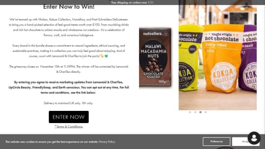 Selection Of Feel-Good Treats