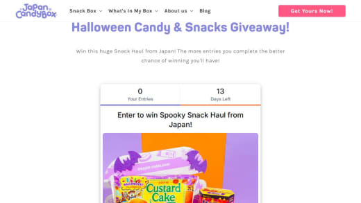 Japan Candy Box