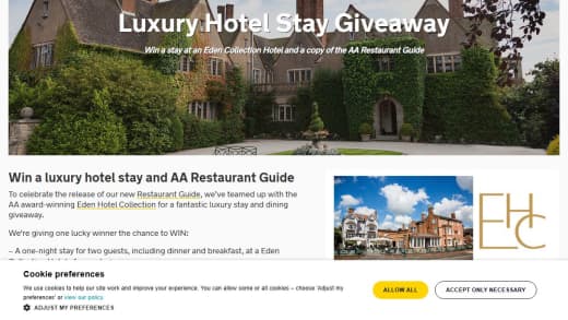Luxury Hotel Stay with Dining and Book