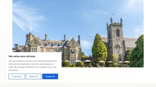 Overnight Hotel Stay for Two Including Dinner and Breakfast