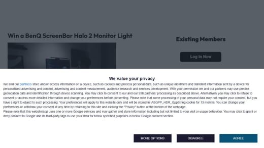 BenQ ScreenBar Halo 2 Monitor Light