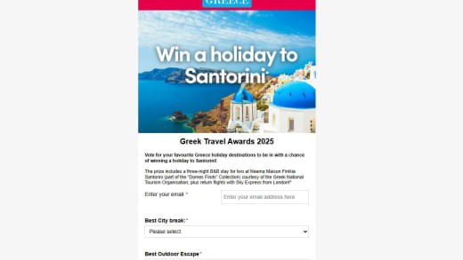 Short Break To Santorini