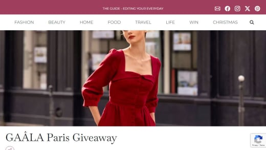 Esther Midi Dress From Gaâla Paris