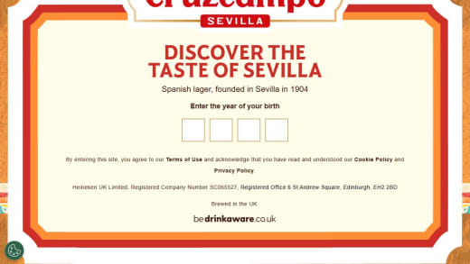 Cruzcampo Home Bar Kit