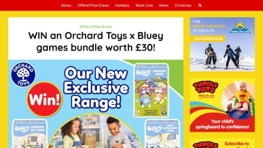 Orchard Toys Bluey Games Bundle