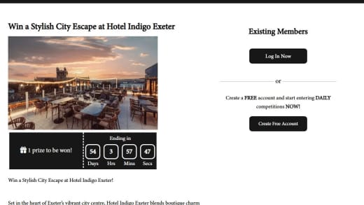 Win Stylish City Escape At Hotel Indigo Exeter Stylish City Escape At Hotel Indigo Exeter