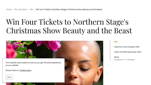 Win Tickets to Beauty and the Beast at Northern Stage Tickets to Beauty and the Beast at Northern Stage