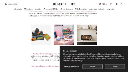 Win Ooni Volt 2 Oven, Afternoon Tea For Two, and DIY Biscuit Kit Ooni Volt 2 Oven, Afternoon Tea For Two, and DIY Biscuit Kit