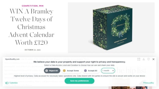 Win Bramley Twelve Days Of Christmas Advent Calendar Bramley Twelve Days Of Christmas Advent Calendar