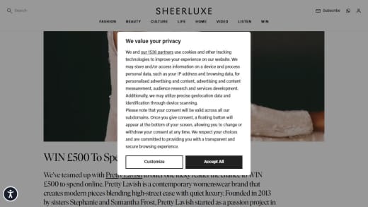 Win Pretty Lavish Voucher Pretty Lavish Voucher