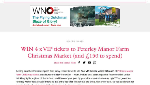 VIP Tickets and Voucher for Christmas Market Experience