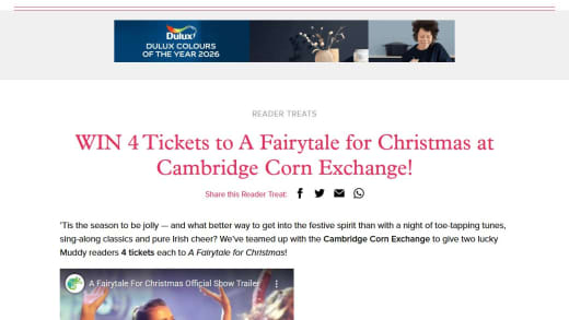 Tickets to A Fairytale for Christmas