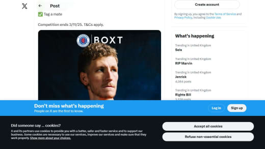 Win Rangers FC Shirt Rangers FC Shirt