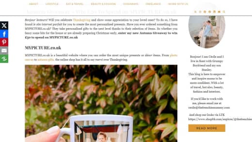 Store Credit for Mypicture.co.uk