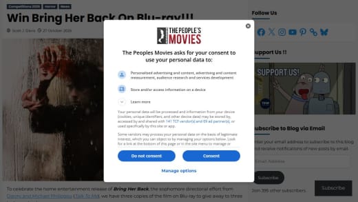 Bring Her Back On Blu-Ray