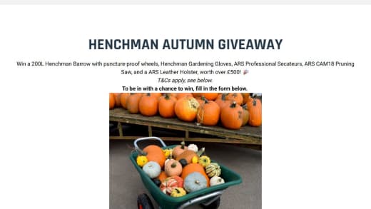 Win Henchman Autumn Bundle Henchman Autumn Bundle