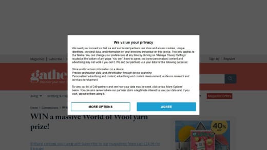 World Of Wool Yarn Prize