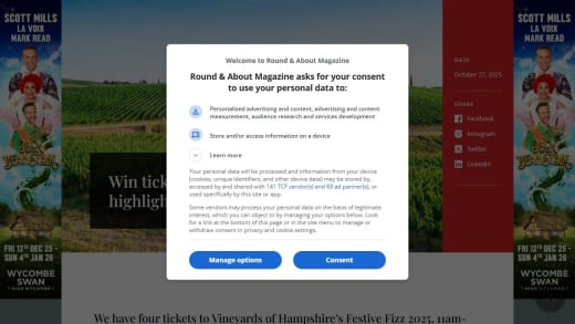 Tickets To Festive Fizz Event