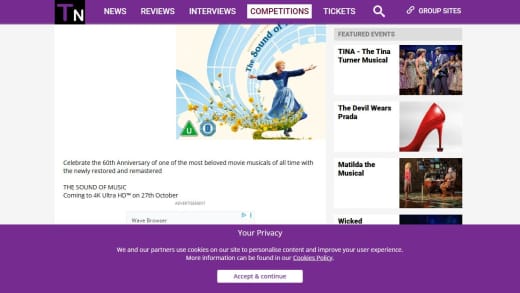 Win The Sound of Music 4K Ultra HD Copy The Sound of Music 4K Ultra HD Copy