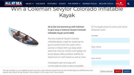 Coleman Sevylor Colorado Inflatable Kayak