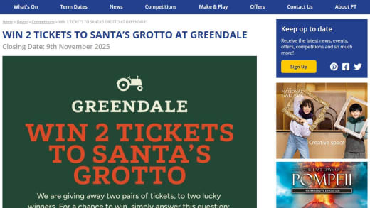 Tickets To Santa'S Grotto