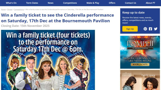 Family Ticket To Cinderella Performance