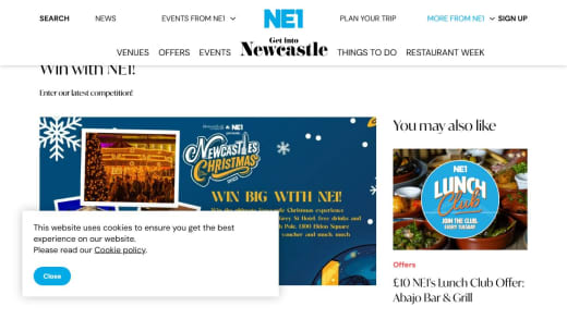 Ultimate Newcastle Christmas Festive Experience Package