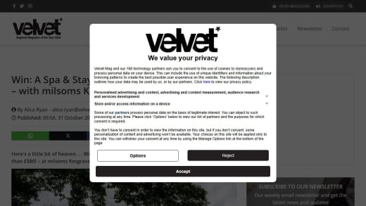 Spa And Stay Package For Two In Suffolk