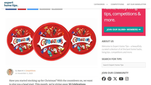 Celebrations Chocolate Tub