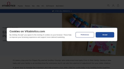 Wellkid Peppa Pig New Baby Sister Prize