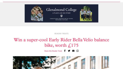 Early Rider Bella Velio Balance Bike