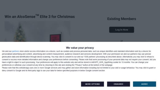 Alcosense Elite 3 Personal Breathalyser