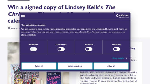 Signed Copy of The Christmas Fling and Liberty Beauty Advent Calendar 2025