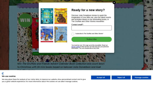 Gruffalo and Friends Advent Calendar Book Collection