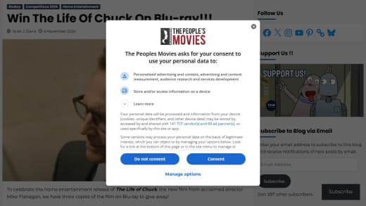 The Life Of Chuck Blu-Ray