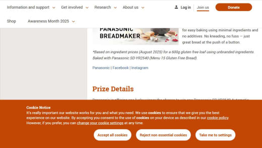 Panasonic Automatic Breadmaker